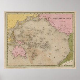 Poster Océan Pacifique 8