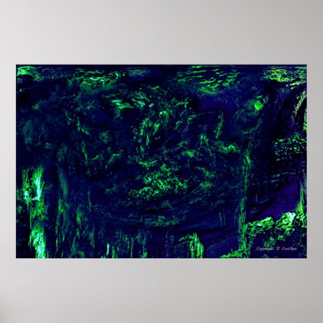 Poster Océan profond (Devant)