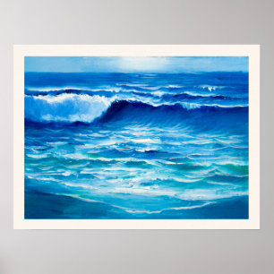 Poster Ocean Scene