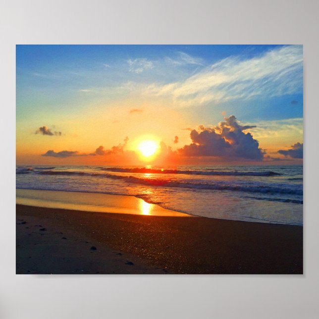 Poster Ocean Sun (Devant)