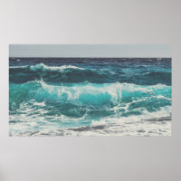 Ocean Waves at the Beach Photo