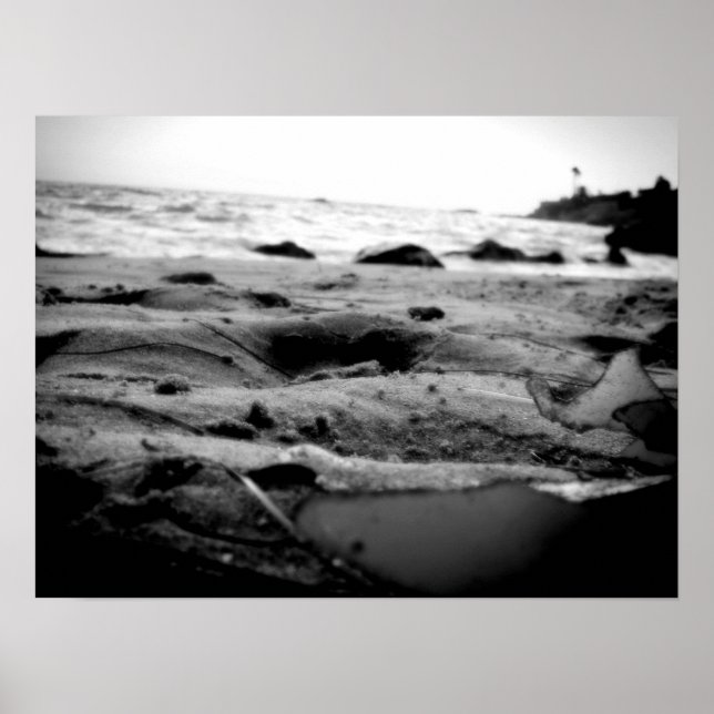 Poster Ocean's Embrace B&W (Devant)