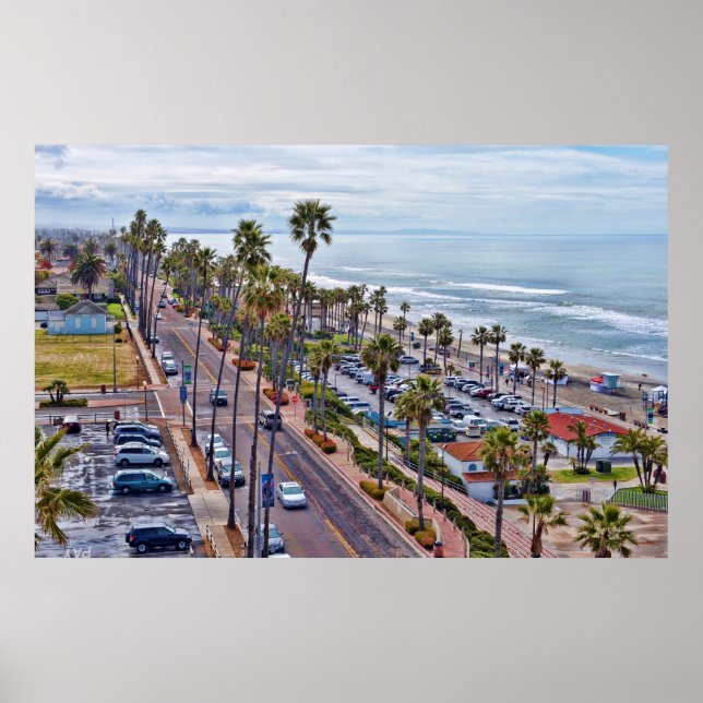 Poster Oceanside California (Devant)
