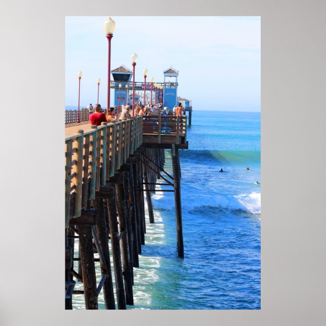 Poster Oceanside Pier, Californie (Devant)