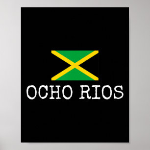 Poster Ocho Rios Country Jamaïque Voyage en famille Jamaï