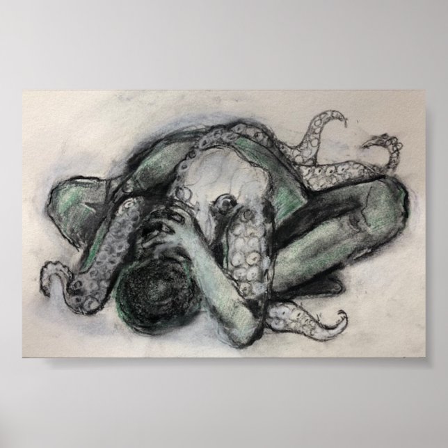 Poster Octopose (Devant)