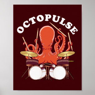 Poster Octopulse   Batteur Octopus