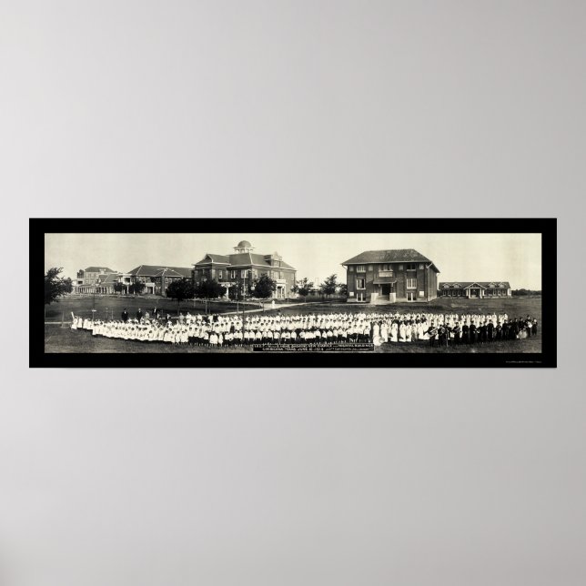 Poster Odd Fellows Orphans TX Photo 1914 (Devant)