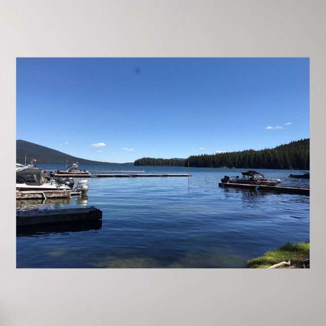Poster Odell Lake (Devant)