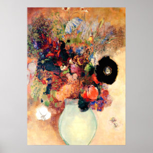 Poster Odilon Redon - Black Poppy