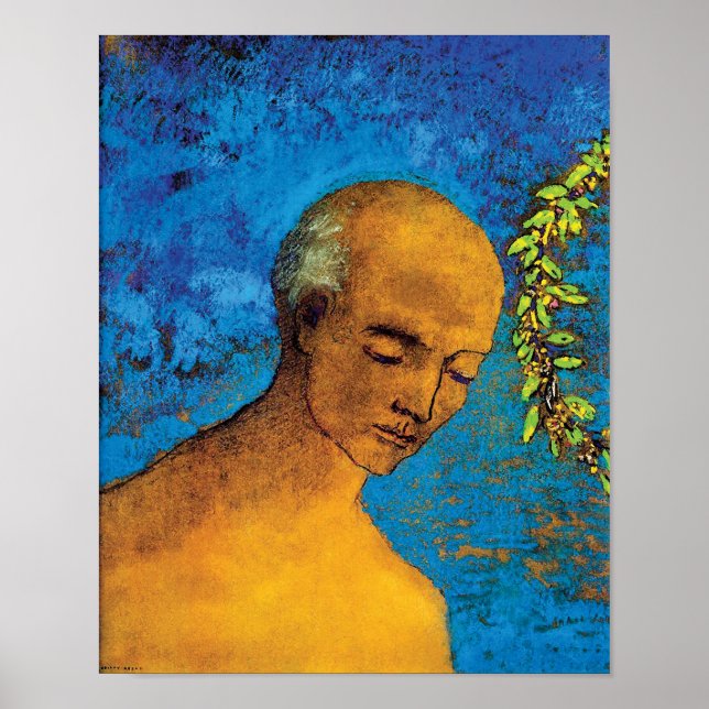 Poster Odilon Redon La Couronne - Symbolisme des beaux-ar (Devant)