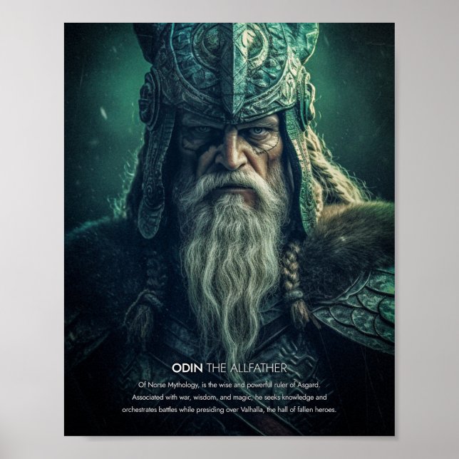 Poster Odin l'Allpère (Devant)
