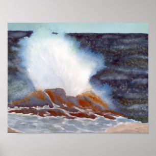 Poster Odione Park Ocean Wave