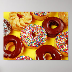 Poster Odonuts assortés