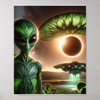 Poster Odyssée Alien : Eclipse terrestre