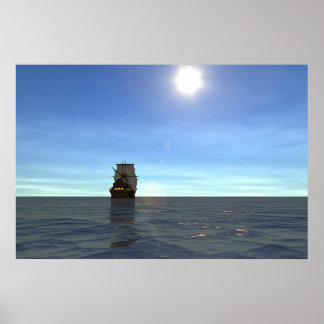 Poster Odyssée - Voyage dans l'inconnu