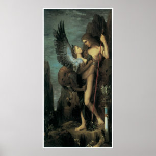Poster Oedipe et le sphinx