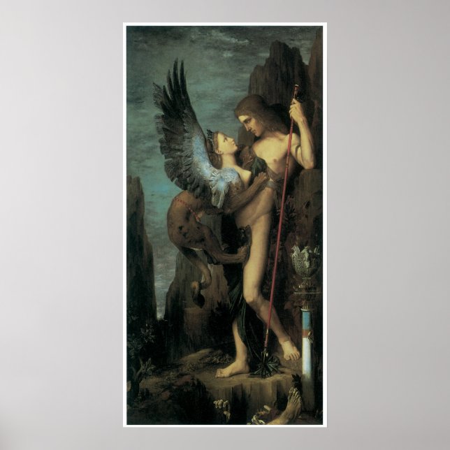Poster Oedipus et le Sphinx (Devant)