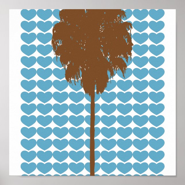 Poster oeil amour mes murs (Devant)