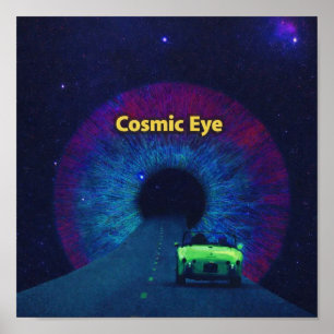Poster Œil Cosmique