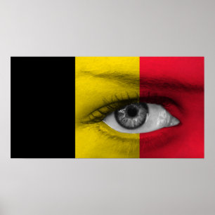 Poster Œil de Belgique