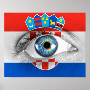 Poster Oeil de Croatie