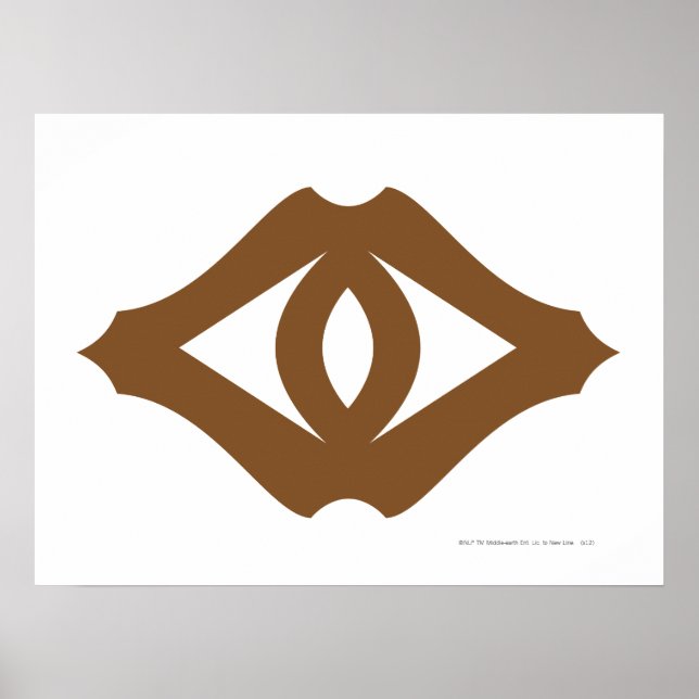 Poster Oeil de Sauron (Devant)