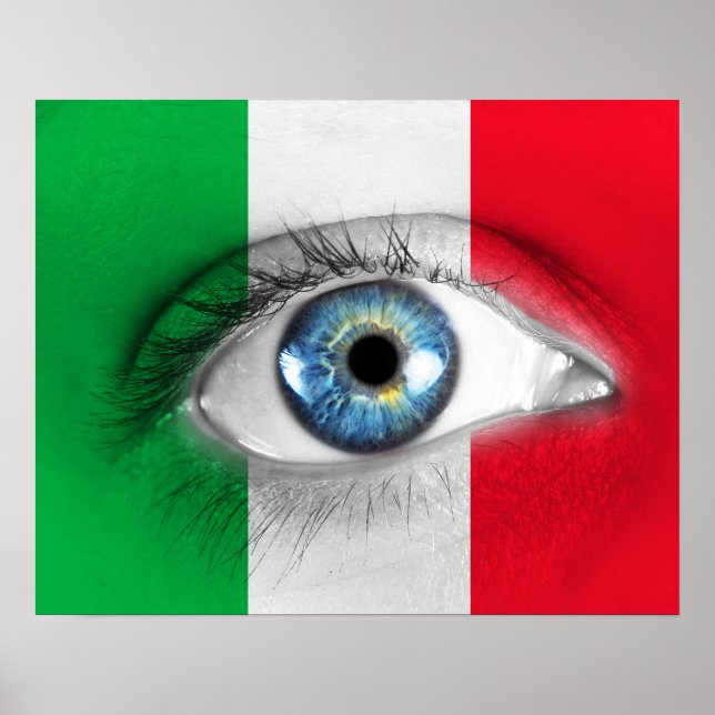 Poster Oeil d'Italie (Devant)