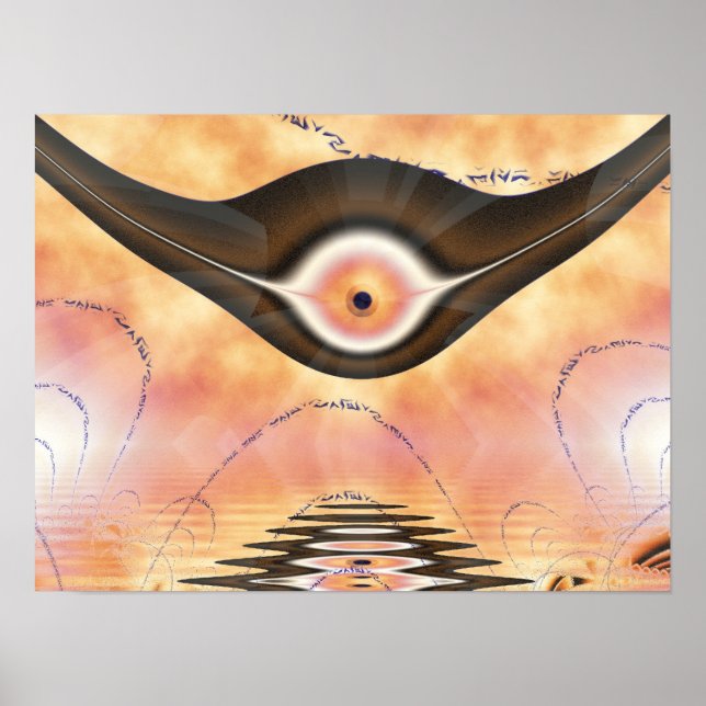 Poster Oeil du Nil (Devant)