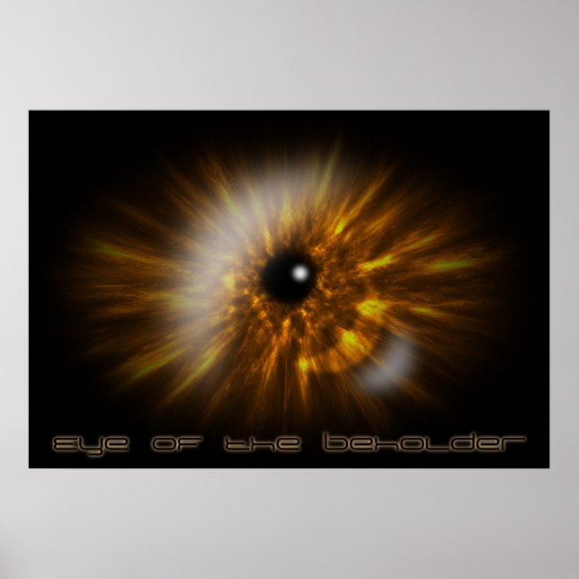 Poster Oeil du spectateur (Devant)