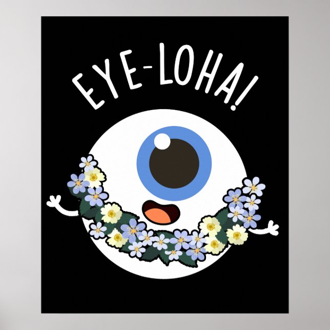 Poster Oeil-loha Amusant Oeil-Pun Bocal BG (Devant)