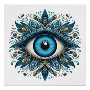 Poster Oeil malin