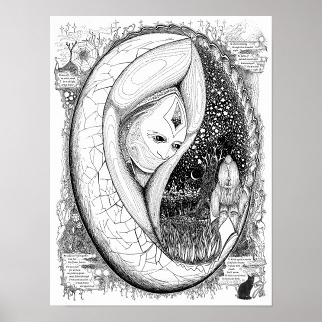 Poster Oeuf (Devant)