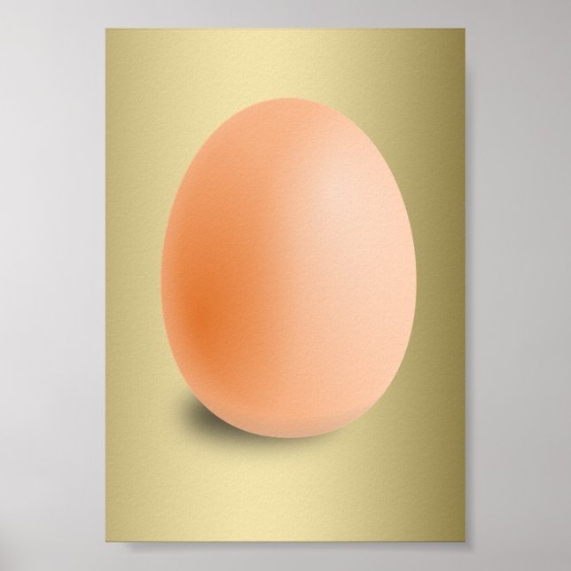 Poster OEuf très populaire (Devant)