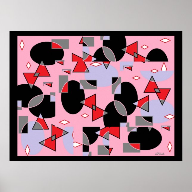 Poster Oeufs noirs brisés (Devant)