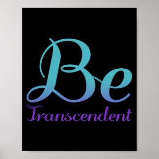 Poster Œuvre d'art de prévention transcendante