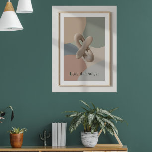 Poster Œuvre d'art murale - Amour éternel