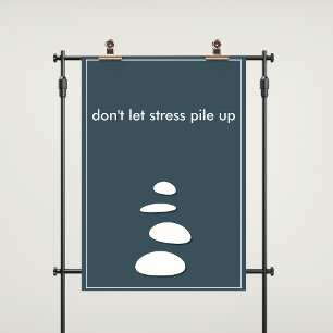 Poster Œuvre d'art murale de spa moderne minimaliste