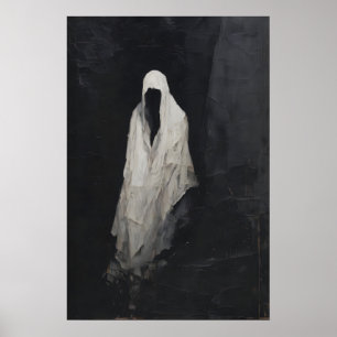 Poster Œuvre d'art murale fantomatique, Imprimé d'esprit