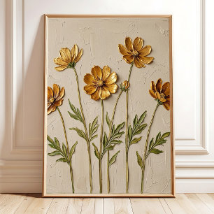 Poster Œuvre d'art murale minimaliste abstraite Cosmos en