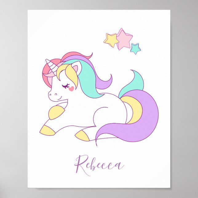 Poster Œuvre d'art murale nominative (Devant)