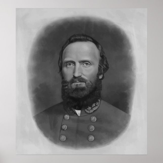 Poster Oeuvre d'art Stonewall Jackson (Devant)