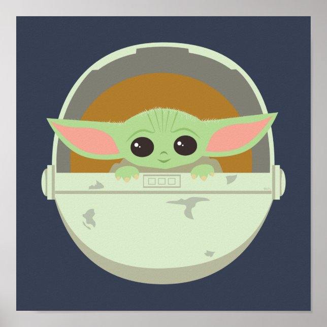 Poster Oeuvre de Bassinet mignonne pour enfants (Devant)