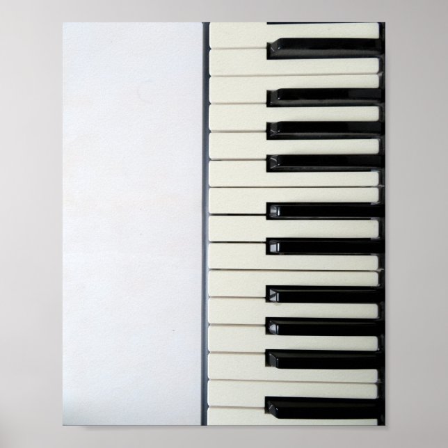 Poster Oeuvre de piano Extraordinaire (Devant)