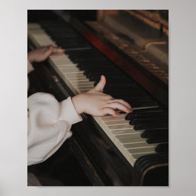 Poster Oeuvre de piano géniale (Devant)