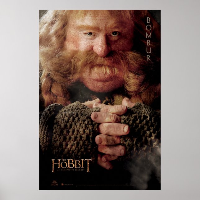Poster Oeuvre d'édition limitée : Bombur (Devant)