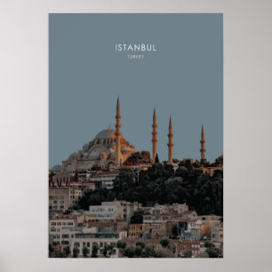 Poster Oeuvre d'Istanbul, Turquie Travel