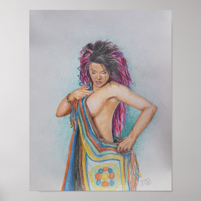 Poster Oeuvre féminine (Devant)