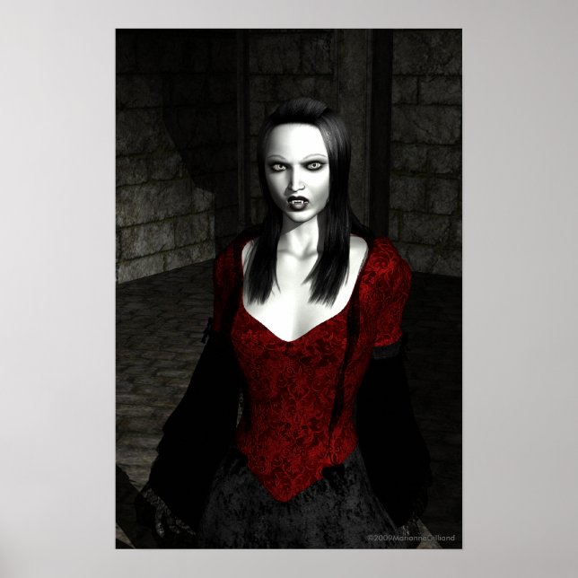 Poster Oeuvre Gothique Bathory (Devant)