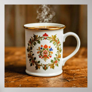 Poster OEuvre murale décorative - Mugs #1